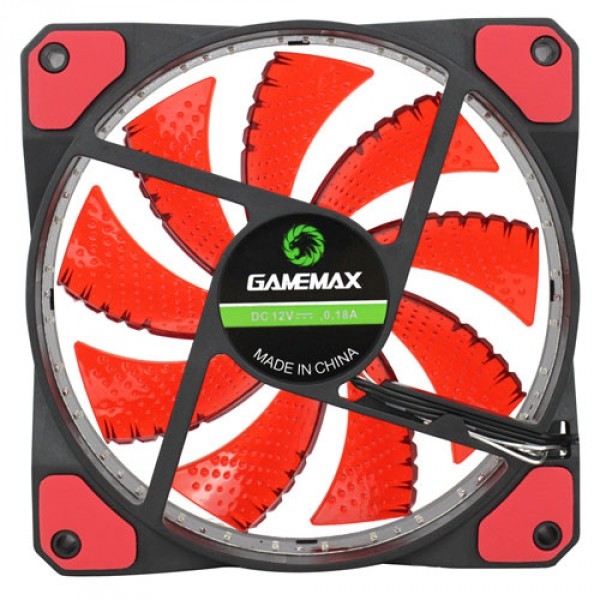 Кулер для корпуса GameMax GMX-GF12R Кулер для корпуса GameMax GMX-GF12R