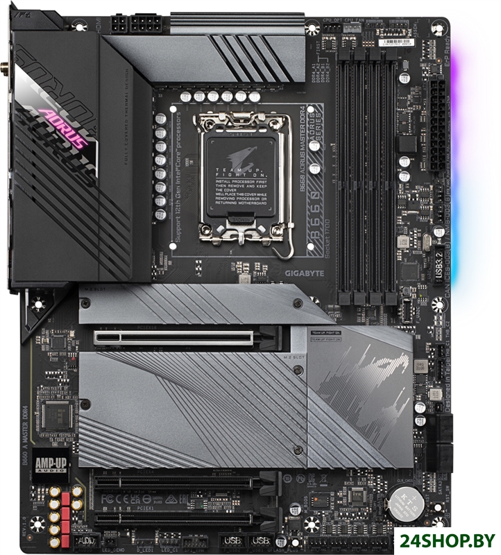 Материнская плата Gigabyte B660 Aorus Master DDR4 (rev. 1.0) Материнская плата Gigabyte B660 Aorus Master DDR4 (rev. 1.0)