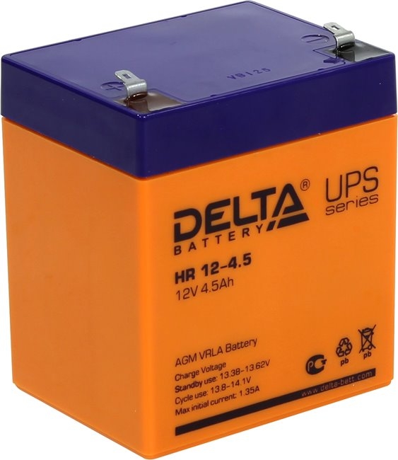 Аккумулятор для ИБП Delta HR 12-4.5 Аккумулятор для ИБП Delta HR 12-4.5