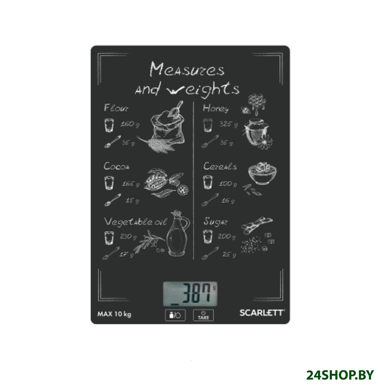 Весы кухонные SCARLETT SC-KS57P64 Весы кухонные SCARLETT SC-KS57P64