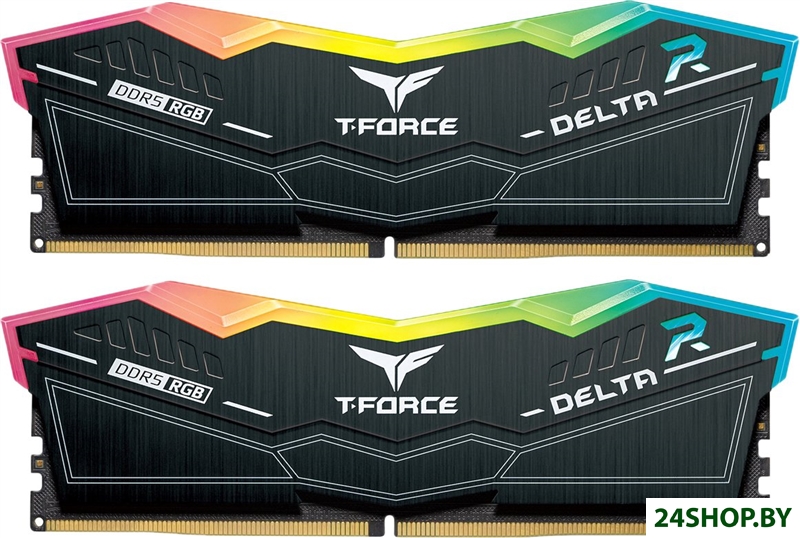 Оперативная память Team T-Force Delta RGB 2x32ГБ DDR5 6400 МГц FF3D564G6400HC30CDC01 Оперативная память Team T-Force Delta RGB 2x32ГБ DDR5 6400 МГц FF3D564G6400HC30CDC01