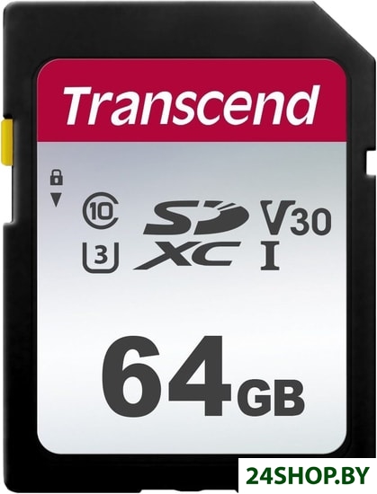 Карта памяти Transcend SDXC 300S 64GB Карта памяти Transcend SDXC 300S 64GB