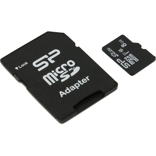 Карта памяти Silicon-Power SP008GBSTHBU1V10 microSDHC Elite UHS-1 (Class 10) 8GB Карта памяти Silicon-Power SP008GBSTHBU1V10 microSDHC Elite UHS-1 (Class 10) 8GB
