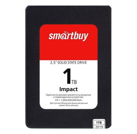 SSD Smart Buy Impact 1TB SBSSD-001TT-PH12-25S3 SSD Smart Buy Impact 1TB SBSSD-001TT-PH12-25S3