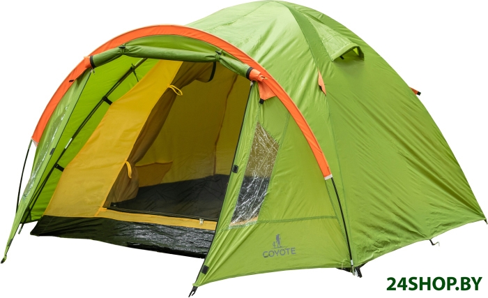 Кемпинговая палатка Coyote Oboluse-3 v2 (зеленый) Кемпинговая палатка Coyote Oboluse-3 v2 (зеленый)