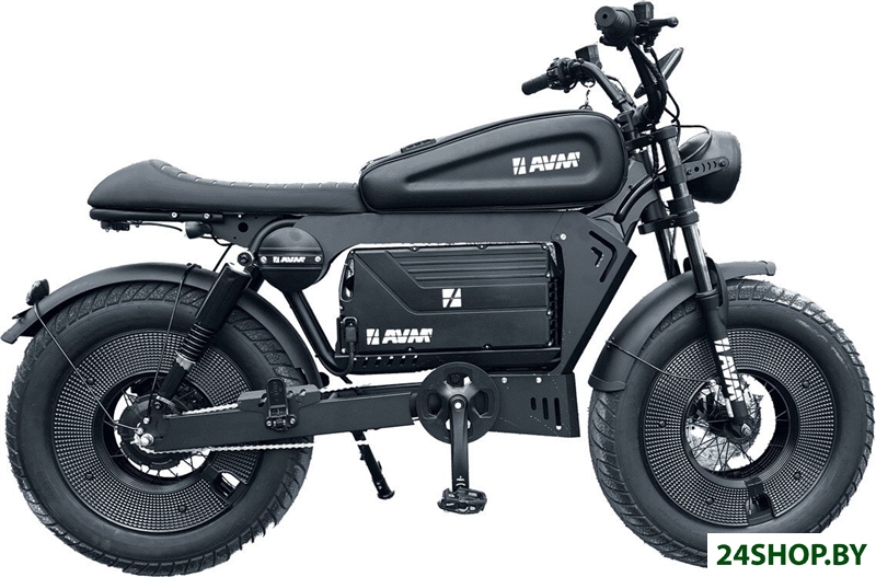 Электровелосипед AVM BUllDOG (черный) Электровелосипед AVM BUllDOG (черный)