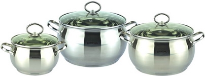 Набор кастрюль Bohmann BH-0602 6 предметов Набор кастрюль Bohmann BH-0602 6 предметов