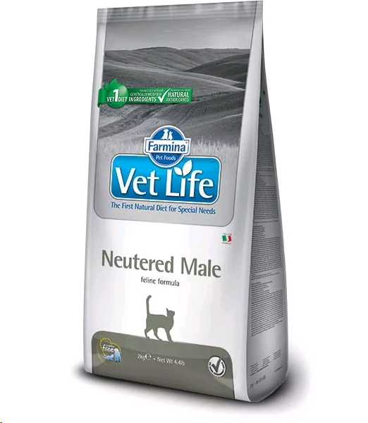 Сухой корм для кошек Farmina Vet Life Neutered Male (2 кг) Сухой корм для кошек Farmina Vet Life Neutered Male (2 кг)