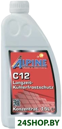 Антифриз Alpine Antifreeze C12 1.5л Антифриз Alpine Antifreeze C12 1.5л