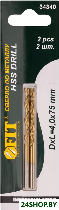 Набор сверл FIT 34340 Набор сверл FIT 34340