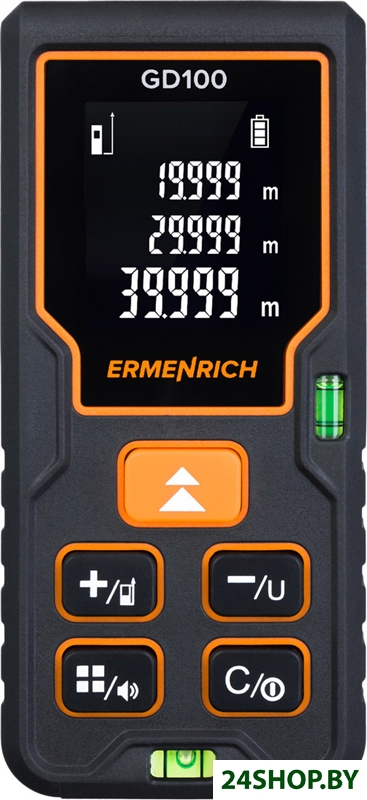 Лазерный дальномер Ermenrich Reel GD100 81424 Лазерный дальномер Ermenrich Reel GD100 81424