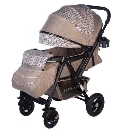 Коляска прогулочная книга Babyhit Sense Plus (бежевый) Коляска прогулочная книга Babyhit Sense Plus (бежевый)