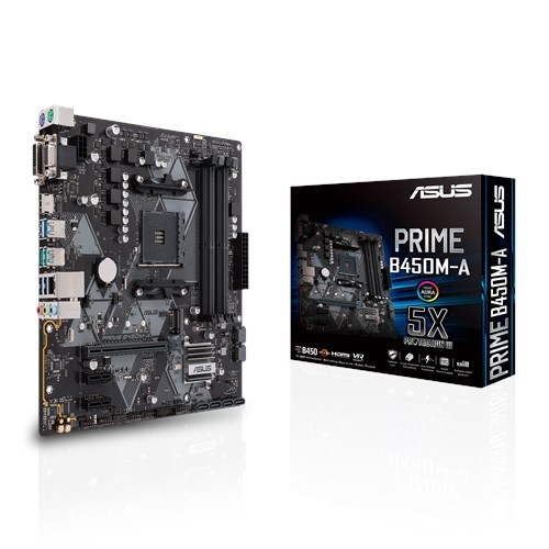 Материнская плата ASUS PRIME B450M-A Материнская плата ASUS PRIME B450M-A