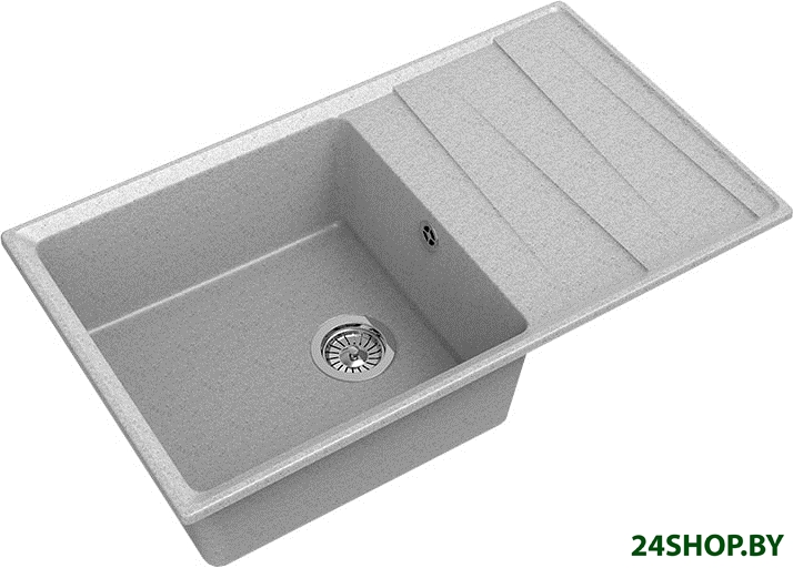 Кухонная мойка GranFest GF-LV-860L (серый) Кухонная мойка GranFest GF-LV-860L (серый)