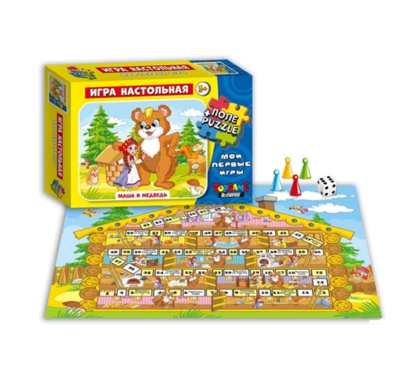 Настольная игра Topgame Маша и медведь Настольная игра Topgame Маша и медведь