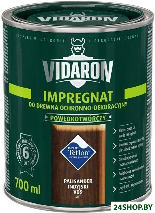 Пропитка Vidaron Impregnant V09 0.7 л (индийский палисандр) Пропитка Vidaron Impregnant V09 0.7 л (индийский палисандр)