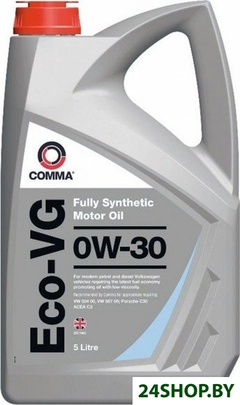 Моторное масло Comma ECO-VG 0W-30 5л Моторное масло Comma ECO-VG 0W-30 5л