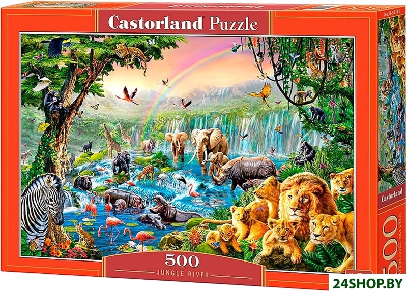 Пазл Castorland Река в джунглях Пазл Castorland Река в джунглях
