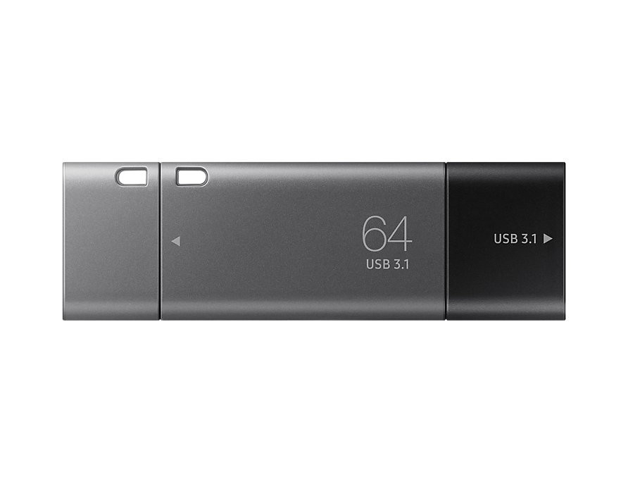 USB Flash Samsung DUO Plus 64GB (серый) (MUF-64DB/APC) USB Flash Samsung DUO Plus 64GB (серый) (MUF-64DB/APC)