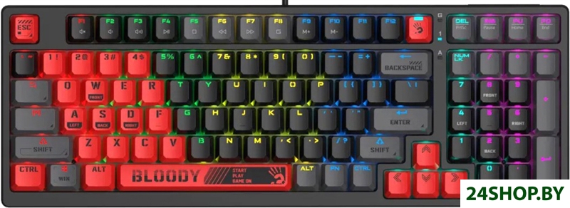 Клавиатура A4Tech Bloody S98 Sports Red (Bloody BLMS Red) Клавиатура A4Tech Bloody S98 Sports Red (Bloody BLMS Red)