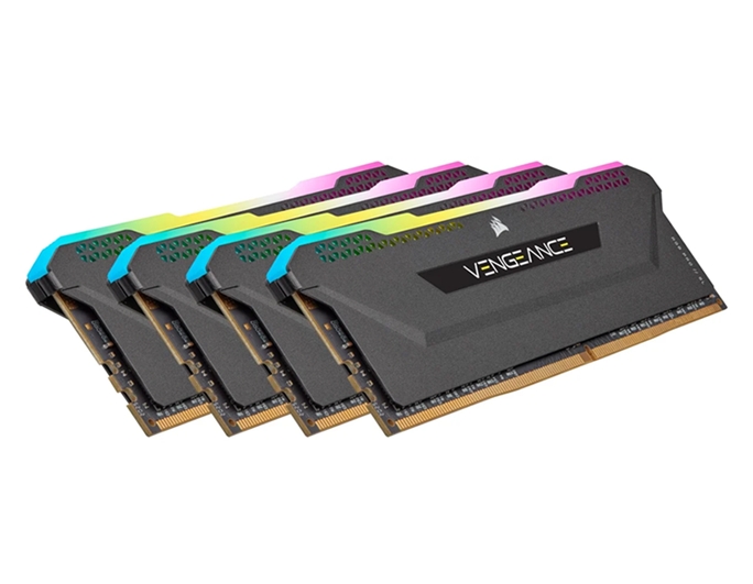 Оперативная память Corsair Vengeance RGB PRO SL 4x8GB DDR4 PC4-25600 CMH32GX4M4E3200C16 Оперативная память Corsair Vengeance RGB PRO SL 4x8GB DDR4 PC4-25600 CMH32GX4M4E3200C16