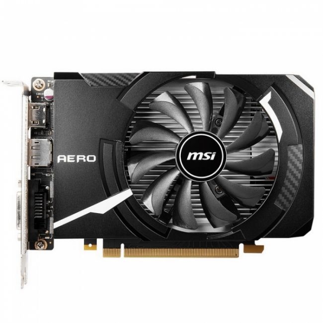 Видеокарта MSI GeForce GTX 1650 D6 AERO ITX OC 4GB GDDR6 Видеокарта MSI GeForce GTX 1650 D6 AERO ITX OC 4GB GDDR6