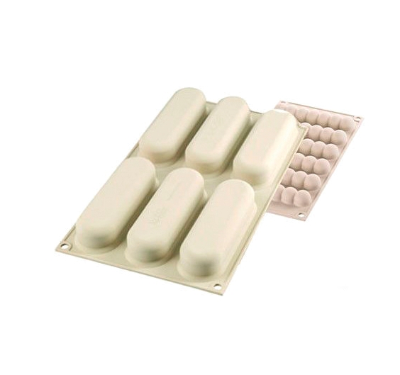 Мини-формочка Silikomart Chic Eclair 25.284.13.0065 Мини-формочка Silikomart Chic Eclair 25.284.13.0065