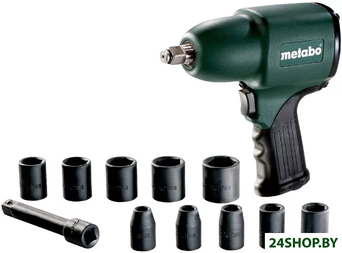 Ударный пневмогайковерт Metabo DSSW 360 Set 1/2 (604118500) Ударный пневмогайковерт Metabo DSSW 360 Set 1/2 (604118500)