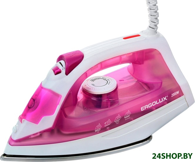 Утюг электрический ERGOLUX ELX-SL05-C39 (фиолетово-белый) Утюг электрический ERGOLUX ELX-SL05-C39 (фиолетово-белый)