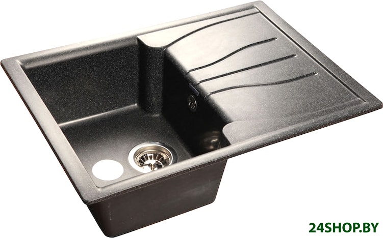 Кухонная мойка GranFest Standart GF-S680L (черный) Кухонная мойка GranFest Standart GF-S680L (черный)