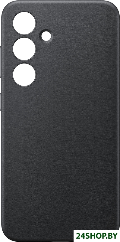 Чехол для телефона Samsung Vegan Leather Case S24 (черный) Чехол для телефона Samsung Vegan Leather Case S24 (черный)
