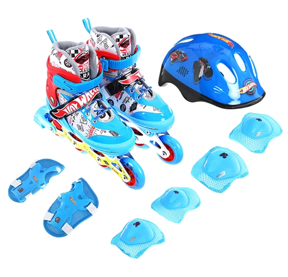 Роликовые коньки Hot Wheels PU 6891399 (р. 34-37) Роликовые коньки Hot Wheels PU 6891399 (р. 34-37)