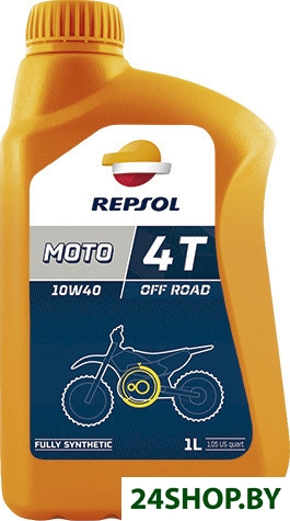 Моторное масло Repsol Moto OFF Road 4T 10W-40 1л Моторное масло Repsol Moto OFF Road 4T 10W-40 1л
