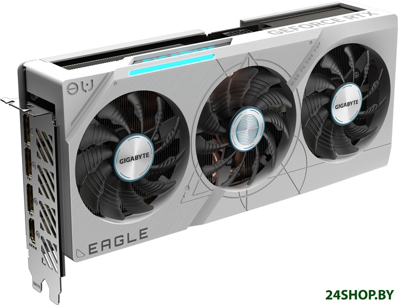 Видеокарта Gigabyte GeForce RTX 4070 Ti Super Eagle OC Ice 16G GV-N407TSEAGLEOC ICE-16GD Видеокарта Gigabyte GeForce RTX 4070 Ti Super Eagle OC Ice 16G GV-N407TSEAGLEOC ICE-16GD