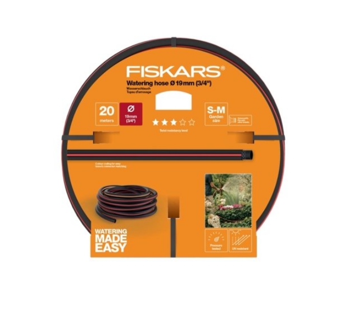 Шланг FISKARS 1027109 (черный/красный) Шланг FISKARS 1027109 (черный/красный)