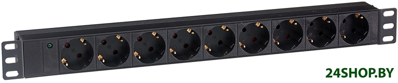 Блок розеток ExeGate ServerPro PDU-19H901 Al-9S-C14 Блок розеток ExeGate ServerPro PDU-19H901 Al-9S-C14