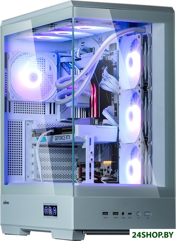 Корпус Zalman P50 DS (белый) Корпус Zalman P50 DS (белый)