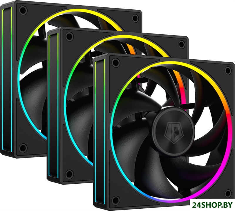 Набор вентиляторов ID-Cooling AF-127-ARGB-K TRIO Набор вентиляторов ID-Cooling AF-127-ARGB-K TRIO
