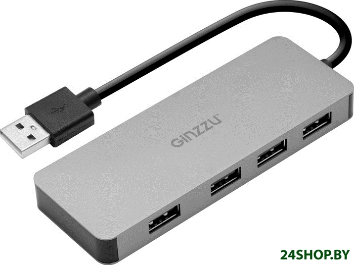USB-хаб Ginzzu GR-771UB USB-хаб Ginzzu GR-771UB
