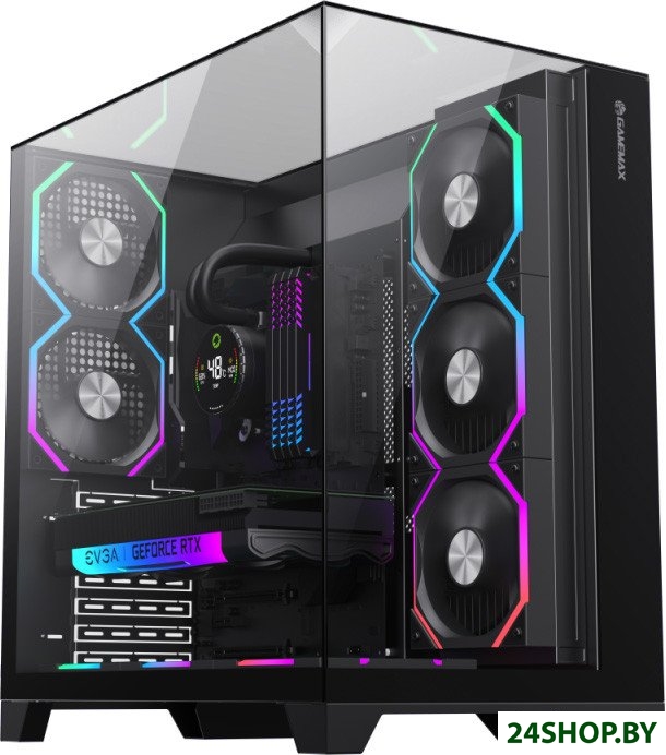 Корпус GameMax Infinity Pro BK (черный) Корпус GameMax Infinity Pro BK (черный)