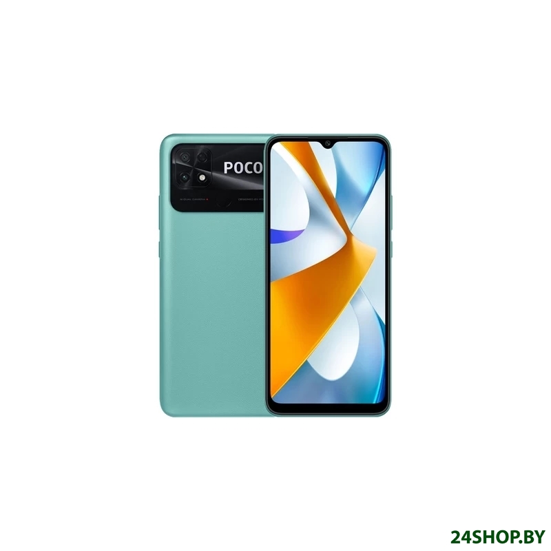 Смартфон POCO C40 4GB/64GB международная версия (бирюзовый) Смартфон POCO C40 4GB/64GB международная версия (бирюзовый)