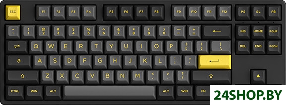 Клавиатура Akko 5087B Plus Black & Gold (Akko Cream Yellow V3) Клавиатура Akko 5087B Plus Black & Gold (Akko Cream Yellow V3)