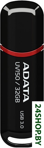 Флеш-память A-Data DashDrive UV150 32 Gb Black (AUV150-32G-RBK) Флеш-память A-Data DashDrive UV150 32 Gb Black (AUV150-32G-RBK)