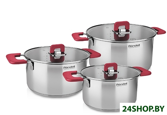 Набор кастрюль Rondell RDS-940 Набор кастрюль Rondell RDS-940