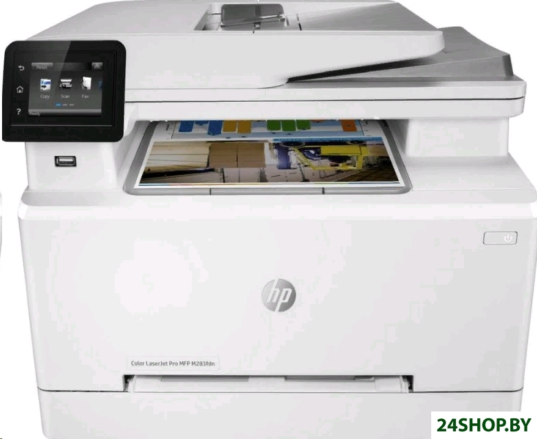 МФУ лазерный HP Color LaserJet Pro M283fdn (белый) МФУ лазерный HP Color LaserJet Pro M283fdn (белый)