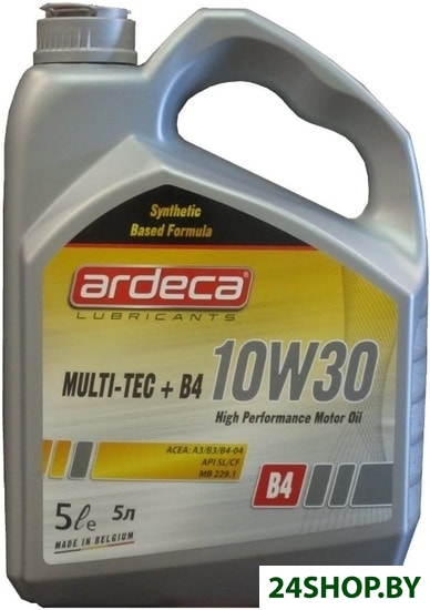 Моторное масло Ardeca MULTI-TEC+ B4 10W-30 5л Моторное масло Ardeca MULTI-TEC+ B4 10W-30 5л