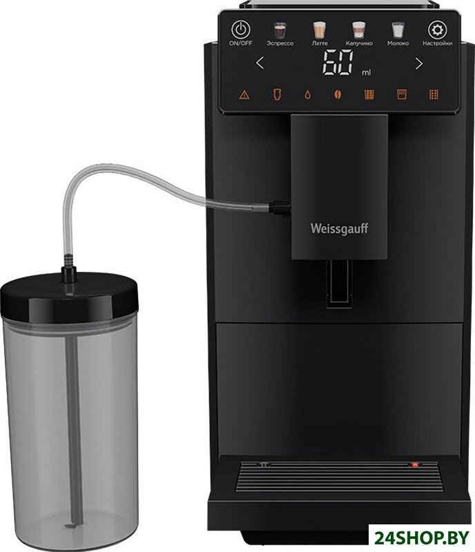 Кофемашина Weissgauff WCM-336 DB Touch Cappuccino Кофемашина Weissgauff WCM-336 DB Touch Cappuccino