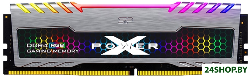 Оперативная память Silicon-Power XPower Turbine RGB 16GB DDR4 PC4-28800 SP016GXLZU360BSB Оперативная память Silicon-Power XPower Turbine RGB 16GB DDR4 PC4-28800 SP016GXLZU360BSB