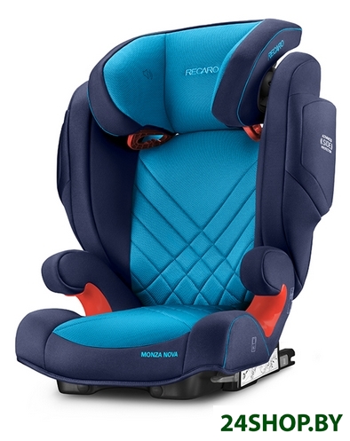 Автокресло RECARO Monza Nova Evo Seatfix Xenon Blue (15-36 кг) Автокресло RECARO Monza Nova Evo Seatfix Xenon Blue (15-36 кг)