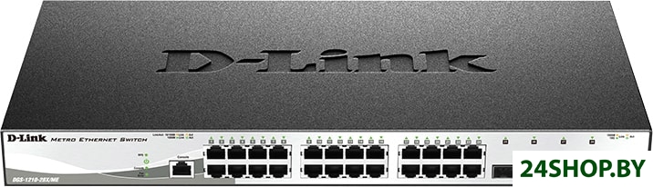 Управляемый коммутатор 2-го уровня D-Link DGS-1210-28X/ME/B1B Управляемый коммутатор 2-го уровня D-Link DGS-1210-28X/ME/B1B